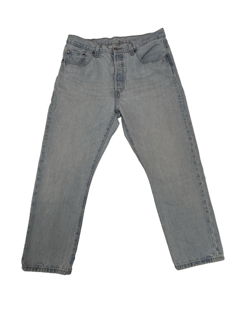 Levi’s Premium 506 Jeans Men’s 34x26 Light Wash Straight Leg Denim W32 L26